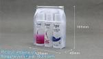 Portable Daily Personalized Design Transparent Pvc Zipper Pouch Bags Leather