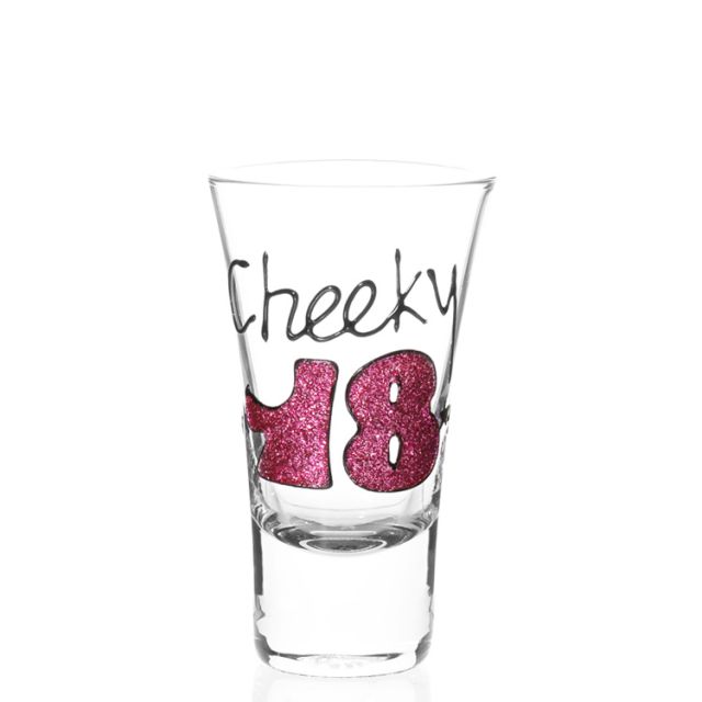 OEM High Quality 60ml Transparent Shot Glass With Decoration