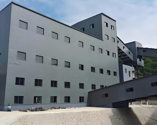 Buy cheap Waste Treatment Plant Industrial Steel Platform Prefab Steel Structure Antirust from wholesalers