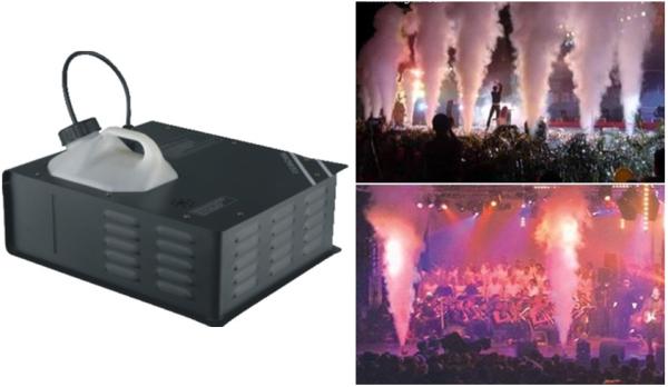Buy cheap 50X37X19 CM Stage Fog Machine / 1500 Watt Fog Machine For Performance from wholesalers
