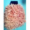 Buy cheap yellow blue colorful 16 * 21cm hair height 3cm microfiber big chenille car cleaning glove from wholesalers