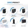 Buy cheap 208VAC/220VAC/230VAC Visench Giant Elite 6000W 7500W 10000W 3Phase Industrial Tower UPS from wholesalers