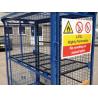 Buy cheap Galvanized Steel Tube Gas Cylinder Cages High Security 900*1000*500mm from wholesalers