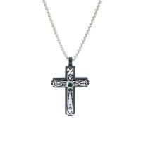 Buy cheap Minimalist men's cross pendant hip-hop niche trend personalized stainless steel product
