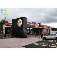 Buy cheap Floor Standing Outdoor Lighted Signs For Business Silk Screen Burger King product