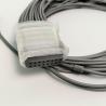Buy cheap Original Dynamic Holter ECG Lead Wire 12 Lead Button Type REF EL10NISH01 IPN 01.57.471450 from wholesalers
