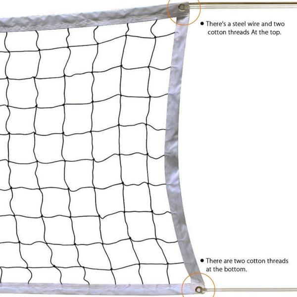Buy cheap 32ftX3ft Outdoor Volleyball Net for Sports Activities Adjustable Height from wholesalers