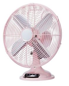 3 Speed 110V 50Hz Retro Electric Fan , 12inch Full Copper Motor Retro Portable