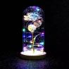 Buy cheap 24k gold rose galaxy rose in forbidden glass 24k reg rose 24k rainbow rose from wholesalers