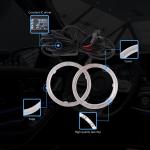RGB Auto Colorful LED Halo Rings For Headlights , 95mm Angel Eyes LED Lights