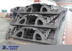 Railway Locomotive Bogie Side Frame Three Piece Casting Steel GOST Standard