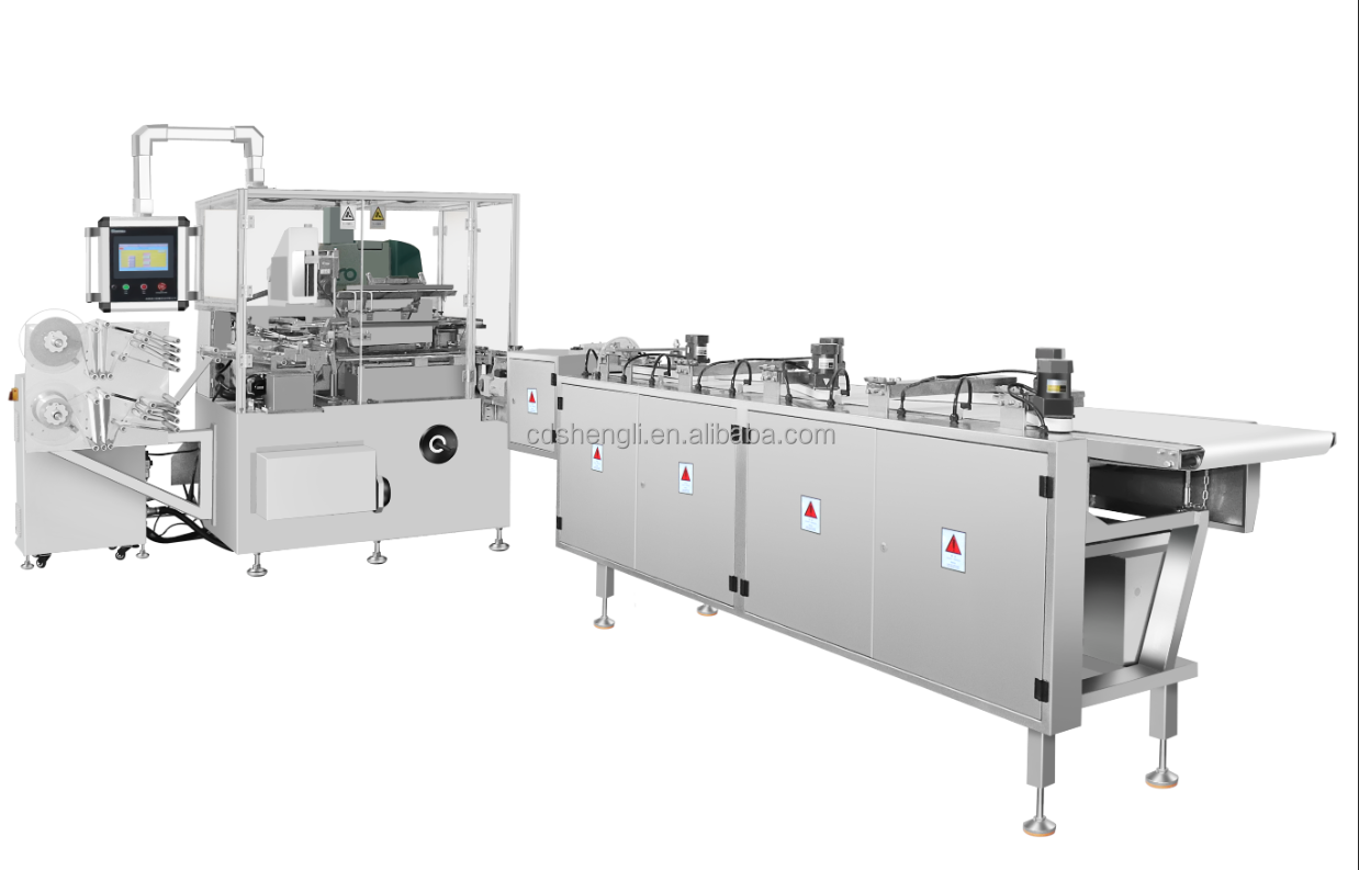 300 pcs/min Double Layer Paper Fold Packaging Machine for Chocolate Tablets Bars
