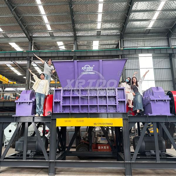 Buy cheap Two Shaft Shredder 300Kg/H-22000Kg/H Aluminum Recycling Machine from wholesalers