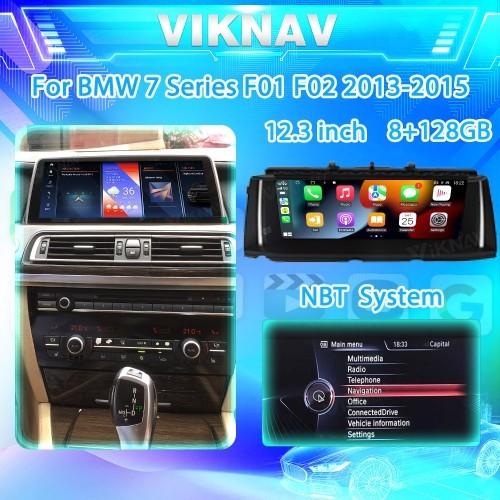 Buy cheap Viknav BMW Android Radio 7 Series F01 F02 2013-2015 NBT System Multimedia Carplay from wholesalers