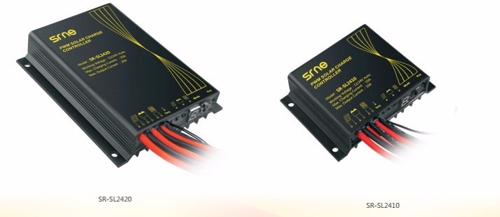 10a Solar Street Light Controller Input 55V Max Solar Panel Controller SL2410