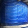 Buy cheap Blue Fire Roller Curtain Flame Retardant Durable Heat Resistant from wholesalers