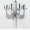 Buy cheap Modern silver Black Tassel chandelier lighting living room luxury chandelier(WH-CC-30） from wholesalers