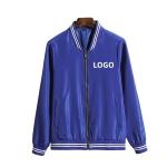 Wholesale high quality baseball jacket quickdry custom windbreaker varsity