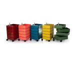 Buy cheap Small Hot Pot Restaurant Movable Side Cabinet Colorful With Multi Layer from wholesalers