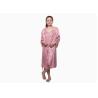 Buy cheap Pink Color Home Ladies Satin Pyjamas Night Dresses Sleepwear Two Pcs Design from wholesalers