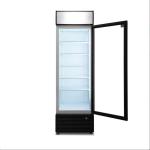 CB Upright 360L Single Glass Door Fridge for drink