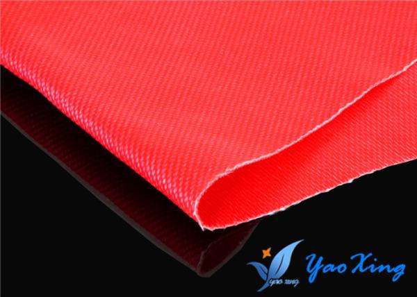 Buy cheap 18OZ Double Sides Silicone Coated Fiberglass Fabric With Good Fireproof Performance from wholesalers