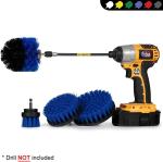 Extrusion Molding 5Pcs Drill Power Brush Scrubber For Household Cleaning