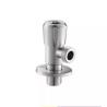 Buy cheap Stainless steel toilet bath fittings 1/2 wall mounted hand controlled bathroom water stop black kitchen corner valve from wholesalers