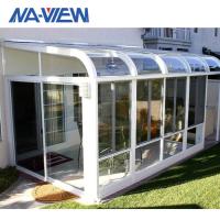 Buy cheap Heat Insulating Front Free Standing Conservatory Prefab Sunroom Addition product
