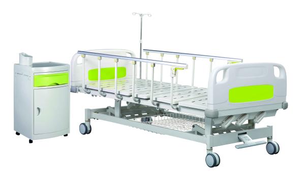 Buy cheap Three Cranks Manual Crank Hospital Bed from wholesalers