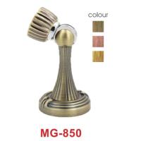 Buy cheap Adjustable Zinc Magnetic Door Stopper AB Finish Box Packing product