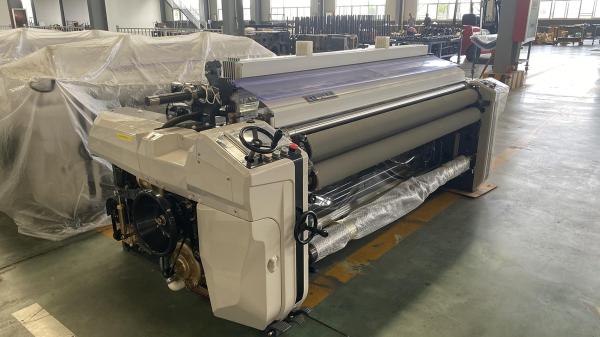 Buy cheap 700 - 1000RPM Speed Water Jet Loom For Weaving Polyester Satin Double Color from wholesalers