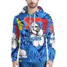 Buy cheap Hibiscus Print Men'S Sports Team Hoodies Pullover Streetwear Customizable Pattern from wholesalers