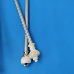 Buy cheap 22 Feet Office Decorative Zinc Alloy Black Iron Curtain Pole from wholesalers