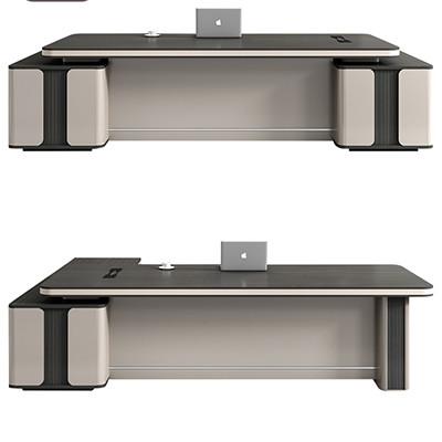 Simple Modern Office Furniture Set Large Desk and Chair for Eco-Friendly Manager