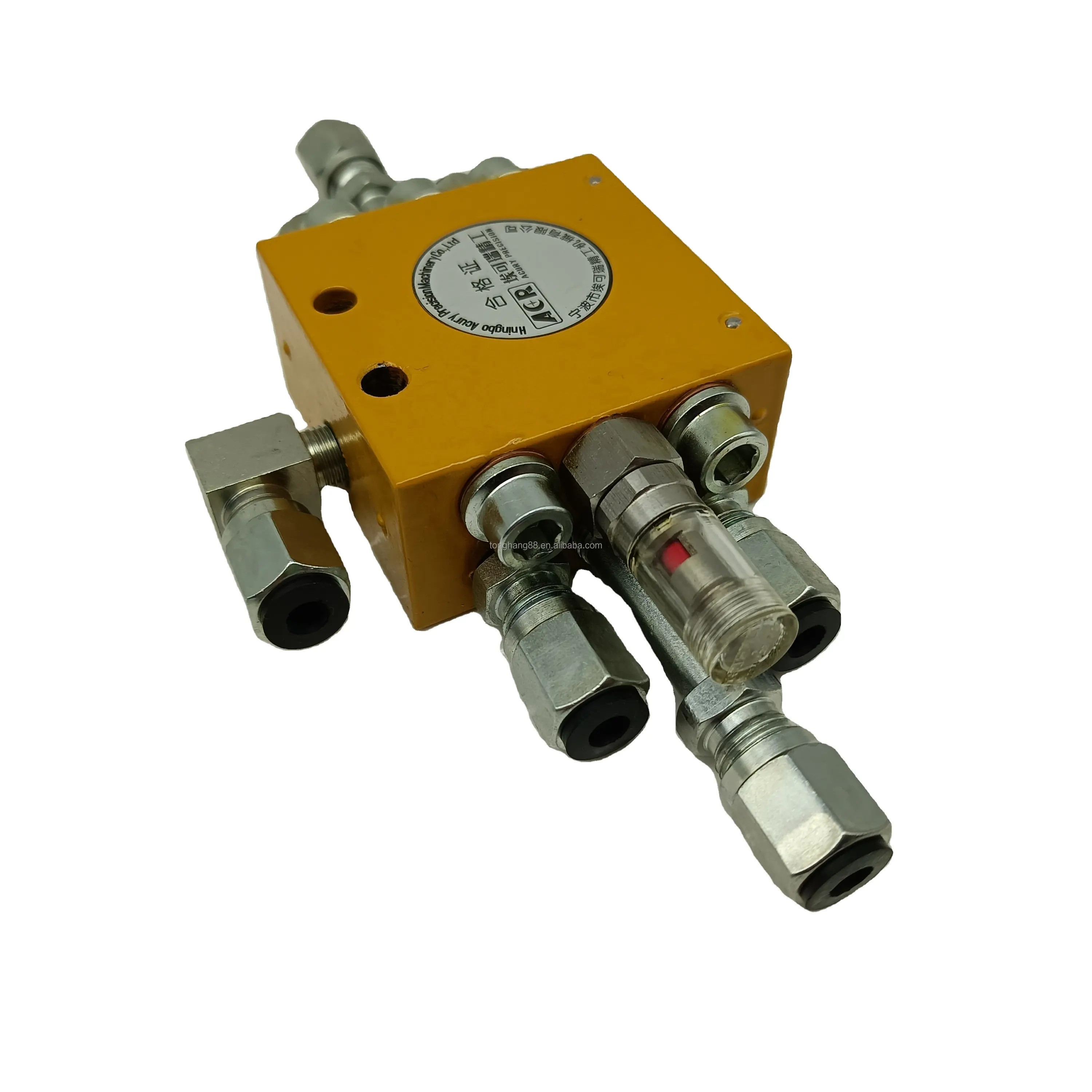 6JPQ-M1-0.2-88DC Grease Distributor Block Grease Dispenser Automatic Progressive Distributor