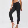 Buy cheap Strap Leg Women's Stretch Yoga Pants Stretchable Tummy Control Workout Capris from wholesalers