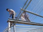 Flexible Polycarbonate Corrugated Sheet 840mm For Roofing Building