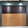 Buy cheap Fashion Electric Garage Doors Grille Solid wood Sectional Garage Door from wholesalers