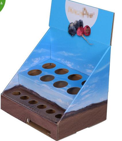 Buy cheap OEM ODM Retail Cardboard Countertop Displays Stands PMS Patont Printing from wholesalers