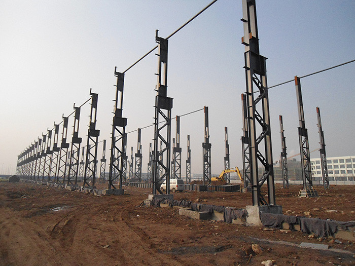 Large Span Heavy Steel Structure Q235B Q355B Warehouse Workshop