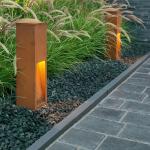 Stainless Steel Customized Bollard Lights Outdoor Color Temperature 3000K