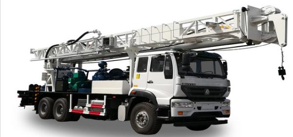Buy cheap BZCY600CWY Truck Mounted Drilling Rig 8×4 Chassis Of Brand SINOTRUK from wholesalers