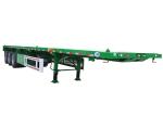 Cargo Transport T700 40 Foot Flatbed Trailer 3 Axle Height 500mm