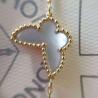Buy cheap Factory Make Van Cleef & Arpels 18K Yellow Gold Bracelet White Butterfly Bracelet from wholesalers