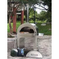 Buy cheap 201 Stainless Steel Wood Fired Pizza Oven 900mm Outdoor Stainless Pizza Oven product