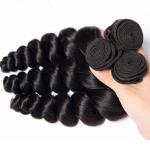 100 Grams Virgin Human Hair Extensions Natural Color 2 Years Service Life