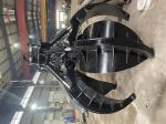 Antiwear NM400 Excavator Rock Grapple , Q355B Grab Bucket For 20, 22, 24, 26 Ton