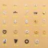 Buy cheap Chrome fashion 3D alloy Metal Nail Art Decoration Wholesale Nail Jewelry ML1288-1311 from wholesalers