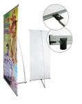 Aluminum L Stand Banners with 80*200cm banner printing